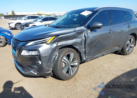 2021 Nissan Rogue Platinum Fwd from USA, damaged, VIN JN8AT3DC3MW100506